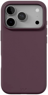 Чехол защитный VLP LITE Mist Case с MagSafe для iPhone 18 Pro (темно-вишневый)