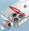 Чехол накладка с кольцом и защитой камеры CTI для iPhone 12 Pro Max (черный) Екатеринбург