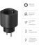 Умная розетка Яндекс YNDX-00540 Matter/Wi-Fi (черная) цена