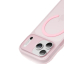 Чехол тонкий накладка Gurdini Slim Series с MagSafe для iPhone 17 Pro (розовый) цена