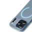Чехол тонкий накладка Gurdini Slim Series с MagSafe для iPhone 17 Pro Max (синий) цена