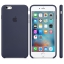 Силиконовый чехол для iPhone 6s Plus – тёмно-синий цена