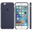 Силиконовый чехол для iPhone 6s Plus – тёмно-синий Екатеринбург