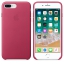Чехол клип-кейс кожаный Apple Leather Case для iPhone 7 Plus/8 Plus, цвет «розовая фуксия» (MQHT2ZM/A) купить