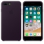 Чехол клип-кейс кожаный Apple Leather Case для iPhone 7 Plus/8 Plus, баклажановый цвет (MQHQ2ZM/A) цена