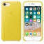 Чехол клип-кейс кожаный Apple Leather Case для iPhone 7/8, цвет «жёлтый бутон» (MRG72ZM/A) цена