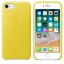 Чехол клип-кейс кожаный Apple Leather Case для iPhone 7/8, цвет «жёлтый бутон» (MRG72ZM/A) цена