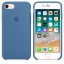 Чехол клип-кейс силиконовый Apple Silicone Case для iPhone 7/8, цвет «синий деним» (MRFR2ZM/A) купить