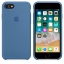 Чехол клип-кейс силиконовый Apple Silicone Case для iPhone 7/8, цвет «синий деним» (MRFR2ZM/A) Екатеринбург