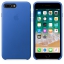 Чехол клип-кейс кожаный Apple Leather Case для iPhone 7 Plus/8 Plus, цвет «синий аргон» (MRG92ZM/A) цена Чехол клип-кейс кожаный Apple Leather Case для iPhone 7 Plus/8 Plus, цвет «синий аргон» (MRG92ZM/A) цена
