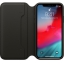 Чехол-книжка кожаный Apple Leather Folio для iPhone XS, чёрный цвет (MRWW2ZM/A) цена