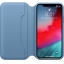 Чехол-книжка кожаный Apple Leather Folio для iPhone XS, цвет «лазурная волна» (MRX02ZM/A) цена