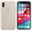 Чехол клип-кейс силиконовый Apple Silicone Case для iPhone XS, бежевый цвет (MRWD2ZM/A) цена