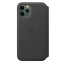 Чехол-книжка кожаный Apple Leather Folio для iPhone 11 Pro, чёрный цвет (MX062ZM/A) цена