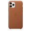 Чехол клип-кейс кожаный Apple Leather Case для iPhone 11 Pro, золотисто-коричневый цвет (MWYD2ZM/A) купить