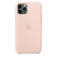 Чехол клип-кейс силиконовый Apple Silicone Case для iPhone 11 Pro, цвет «розовый песок» (MWYM2ZM/A) купить