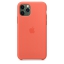 Чехол клип-кейс силиконовый Apple Silicone Case для iPhone 11 Pro, цвет «спелый клементин» оранжевый (MWYQ2ZM/A) купить