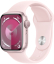 Часы Apple Watch Series 9, 41 мм, корпус из алюминия розового цвета, спортивный ремешок светло-розового цвета, размер S/M (MR933)