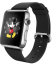 Apple Watch steel classic black Корпус 42 мм, нержавеющая сталь, чёрный ремешок с классической пряжкой (42mm Stainless Steel Case with Black Classic Buckle) (D3)