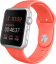 Часы Apple Watch Sport, Корпус 42 мм из серебристого алюминия, спортивный ремешок розовый (B4) (MJ3Q2)