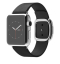 Apple Watch Black Modern Корпус 38 мм, нержавеющая сталь, чёрный ремешок с современной пряжкой (38mm Stainless Steel Case with Black Modern Buckle) (C5)