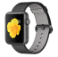 Apple Watch Sport Корпус 38 мм, алюминий цвета «серый космос», ремешок из плетёного нейлона чёрного цвета (MMF62)