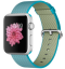 Apple Watch Sport Корпус 42 мм, серебристый алюминий, ремешок из плетёного нейлона цвета «аквамарин» (MMFN2)