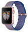 Apple Watch Sport Корпус 42 мм, алюминий цвета «розовое золото», ремешок из плетёного нейлона цвета «кобальт» (MMFP2)