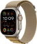 Часы Apple Watch Ultra 2 2024 Cellular, 49 мм, корпус из титана натурального цвета, браслет Alpine цвета «загар», размер L (MX4H3)