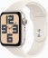Часы Apple Watch SE 2024, 44 мм, корпус из алюминия цвета «сияющая звезда», спортивный ремешок цвета «сияющая звезда», размер S/M (MXEU3)