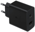 Сетевое зарядное устройство Samsung EP-TA220 35W 2-Port USB/Type-C (черный)