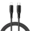 Кабель из износостойкой нейлоновой оплетки Mcdodo Type-C to lightning  PD/Fast Charge/20W/1.2m CA-8460 (черный)