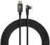Кабель из износостойкой нейлоновой оплетки Black Shark Right-angle Lightning to USB-C BL30-C2L (черный)