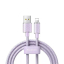 Кабель из износостойкой нейлоновой оплетки Mcdodo USB to Lightning Colorfull Crystal Series 2m CA-3645 (фиолетовый)