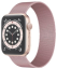 Сетчатый браслет CTI для Apple Watch 42/44/45 мм (ретро золотой)