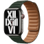 Браслет для Apple Watch 45 мм, размер M/L, кожа, «зелёная секвойя» (ML803)