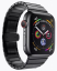 Ремешок Gurdini Stainless Steel Link Bracelet для Apple Watch 42/44/45 mm (черный)