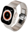 Ремешок блочный VLP Titanium Band для Apple Watch 44/45/46/49 мм (серый)