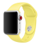 Силиконовый ремешок CTI для Apple Watch 42/44 мм (желтый)