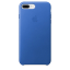 Чехол клип-кейс кожаный Apple Leather Case для iPhone 7 Plus/8 Plus, цвет «синий аргон» (MRG92ZM/A)