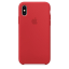 Чехол клип-кейс силиконовый Apple Silicone Case для iPhone XS, (PRODUCT)RED красный (MRWC2ZM/A)