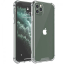 Чехол клип-кейс противоударный CTI для Apple iPhone 11 Pro из плотного силикона с усиленными уголками (прозрачный)