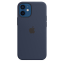 Чехол клип-кейс силиконовый Apple Silicone Case MagSafe для iPhone 12 mini, цвет «тёмный ультрамарин» (MHKU3ZE/A)