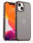 Чехол накладка Gurdini Alba Series Protective для iPhone 13 (черный полупрозрачный)