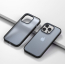 Чехол накладка противоударный Gurdini Shockproof touch series для iPhone 14 Pro Max (Голубой)