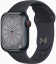Часы Apple Watch Series 8 Cellular, 41 мм, корпус из алюминия цвета «тёмная ночь», спортивный ремешок цвета «тёмная ночь», размер S/M (MNUV3)
