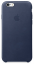 Кожаный чехол для iPhone 6s – тёмно-синий