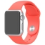 Спортивный ремешок розового цвета для Apple Watch 38 мм, размеры S/M и M/L
