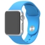 Спортивный ремешок голубого цвета для Apple Watch 42 мм, размеры S/M и M/L (MLDL2ZM/A)