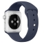 Спортивный ремешок тёмно-синего цвета для Apple Watch 42 мм, размеры S/M и M/L (MLL02ZM/A)